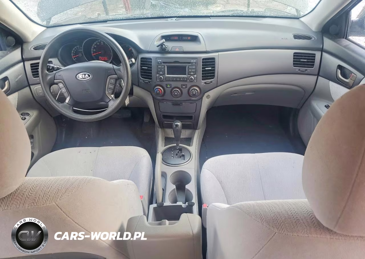 2009 Kia Optima Lx VIN:KNAGE228X95322883 - 8