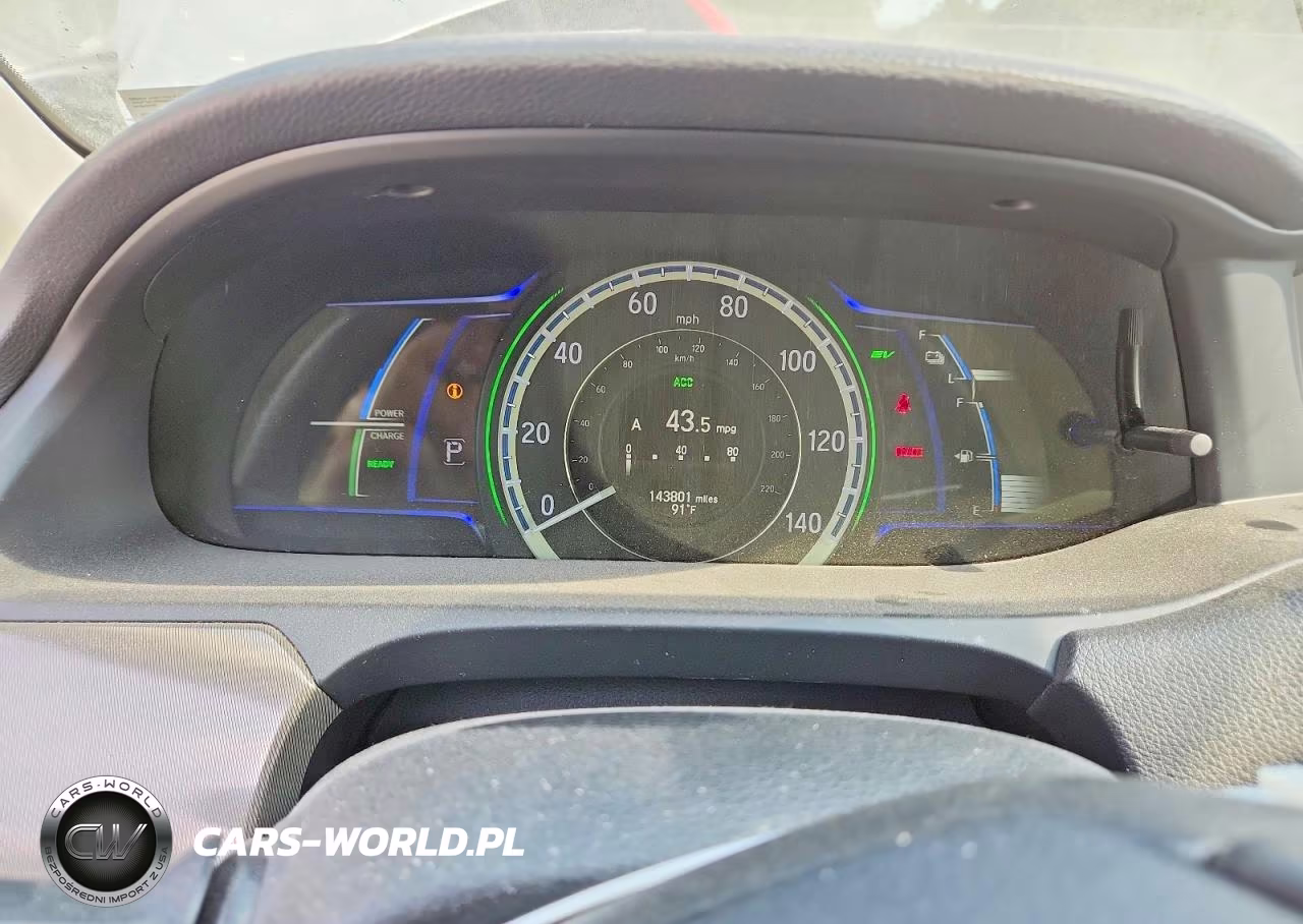 2014 Honda Accord Plug-In Hybrid VIN:JHMCR5F72EC000316 - 9