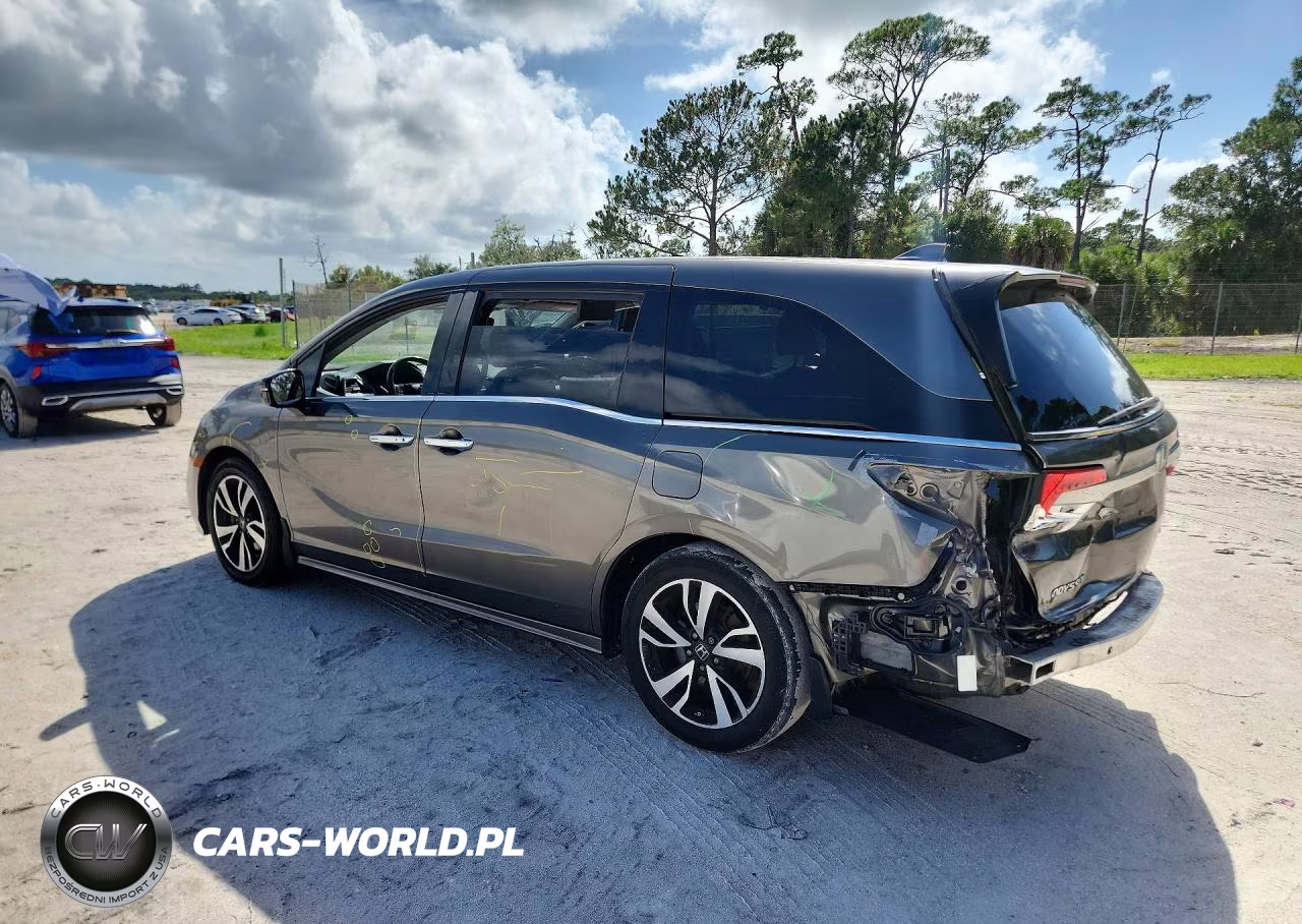 2018 Honda Odyssey Elite VIN:5FNRL6H93JB018984 - 2