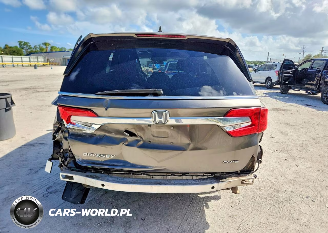 2018 Honda Odyssey Elite VIN:5FNRL6H93JB018984 - 6