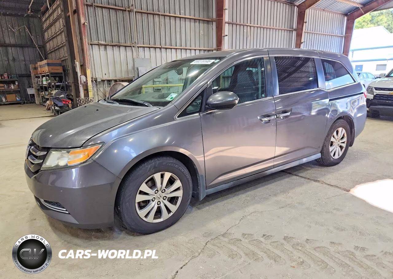 2016 Honda Odyssey Exl VIN:5FNRL5H62GB123055 - 1