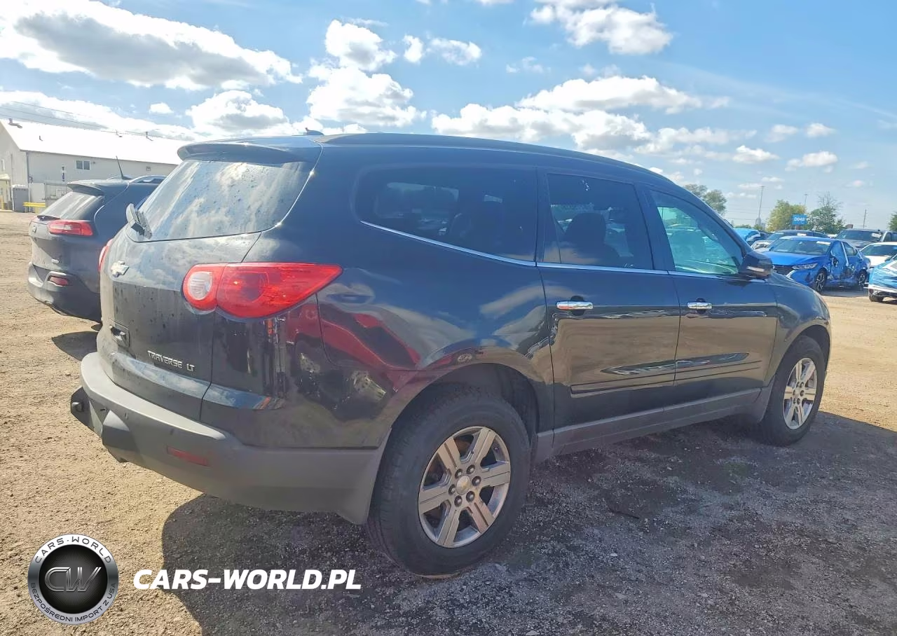 2011 Chevrolet Traverse Lt VIN:1GNKVJEDXBJ318983 - 3