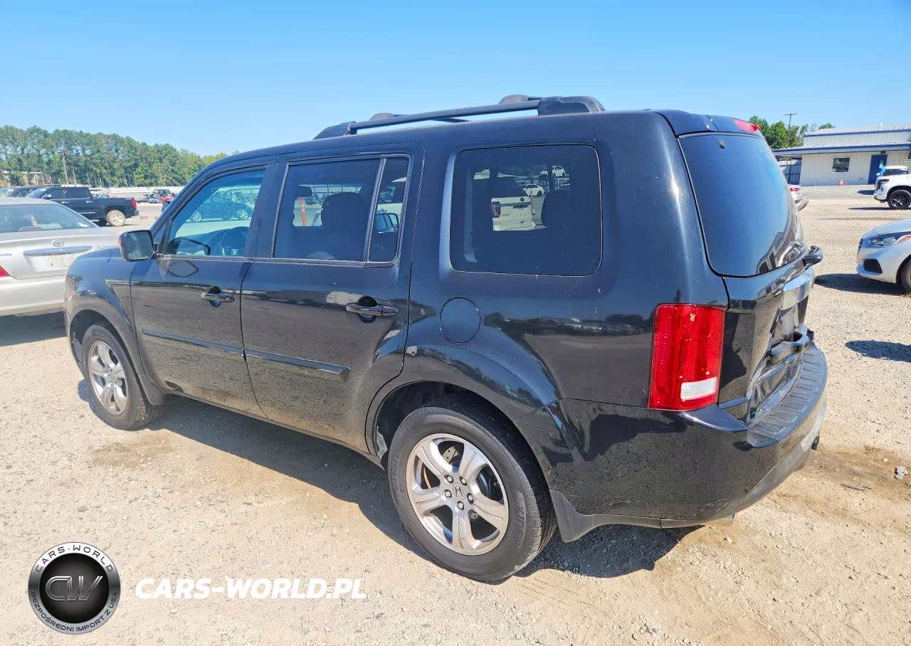 2012 Honda Pilot Exl VIN:5FNYF4H50CB012454 - 2
