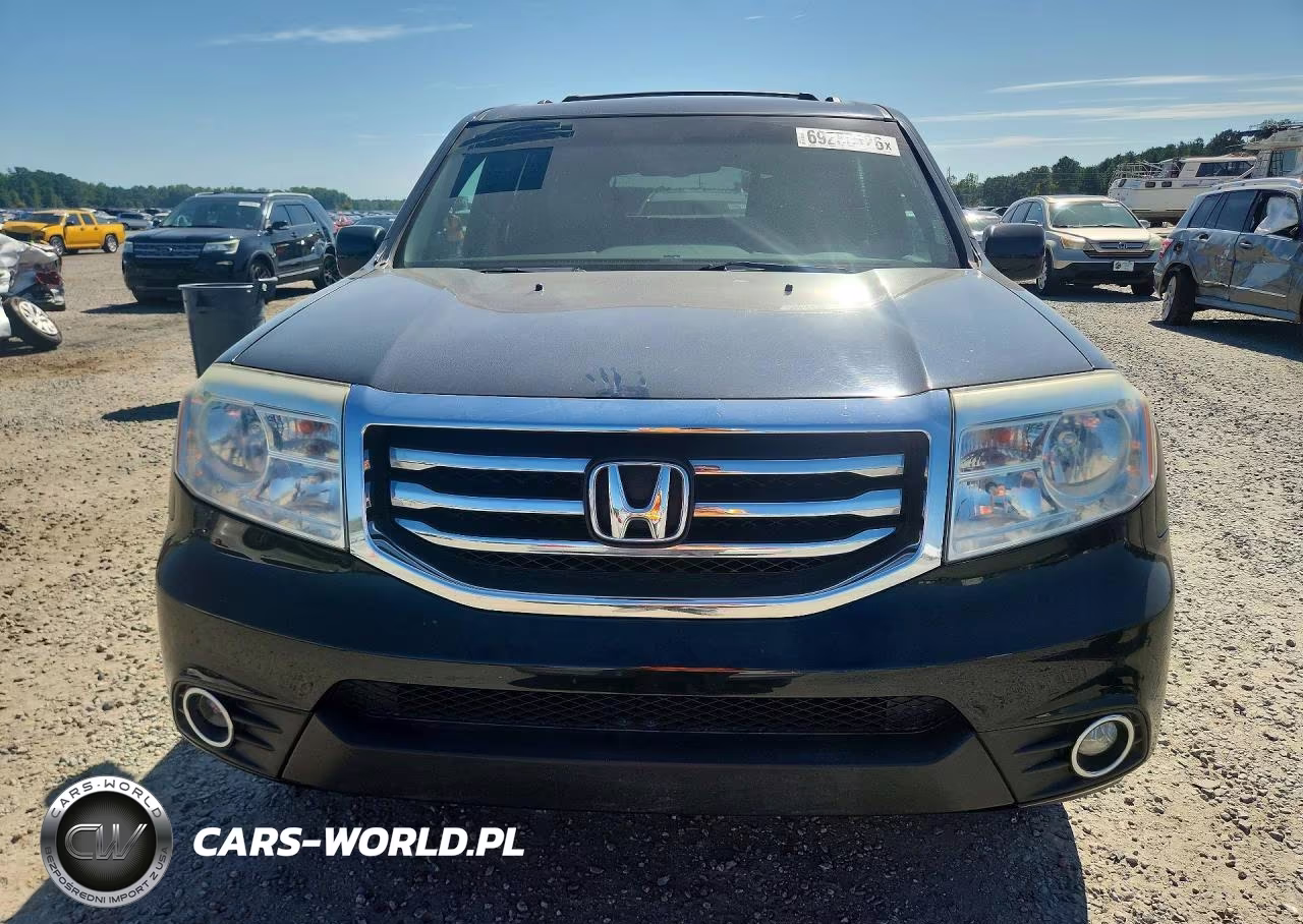 2012 Honda Pilot Exl VIN:5FNYF4H50CB012454 - 5