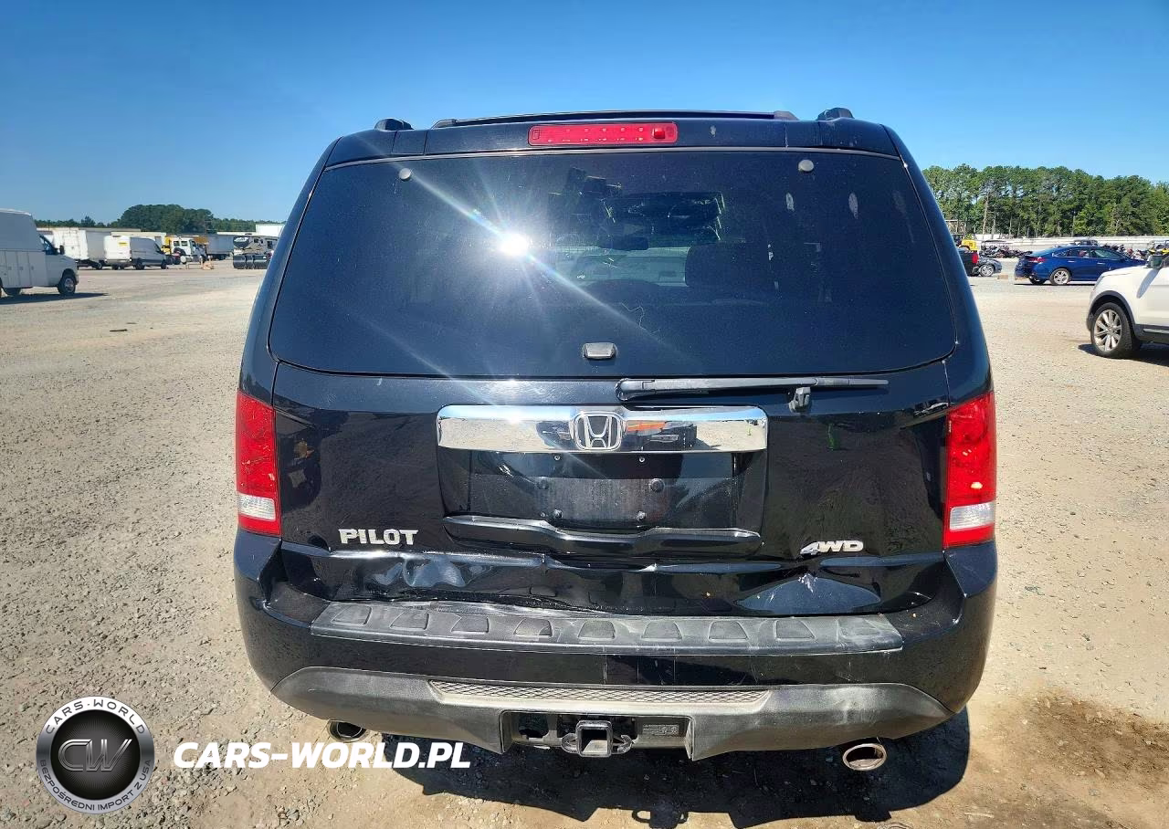2012 Honda Pilot Exl VIN:5FNYF4H50CB012454 - 6