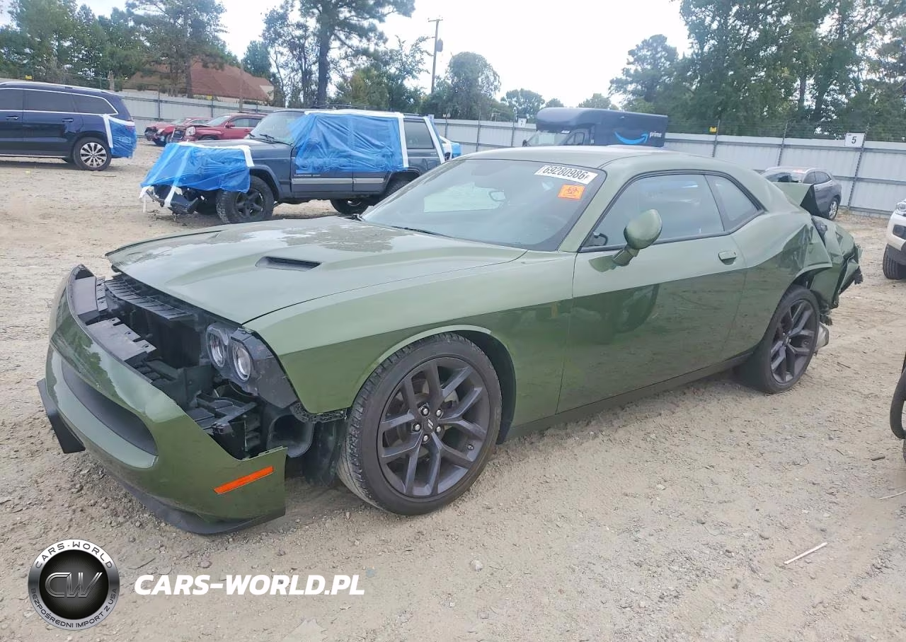 2023 Dodge Challenger Sxt VIN:2C3CDZAGXPH512571 - 1