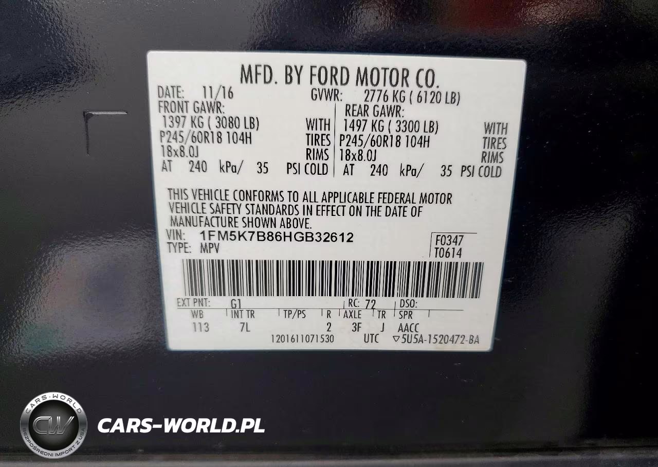 2017 Ford Explorer VIN:1FM5K7B86HGB32612 - 13