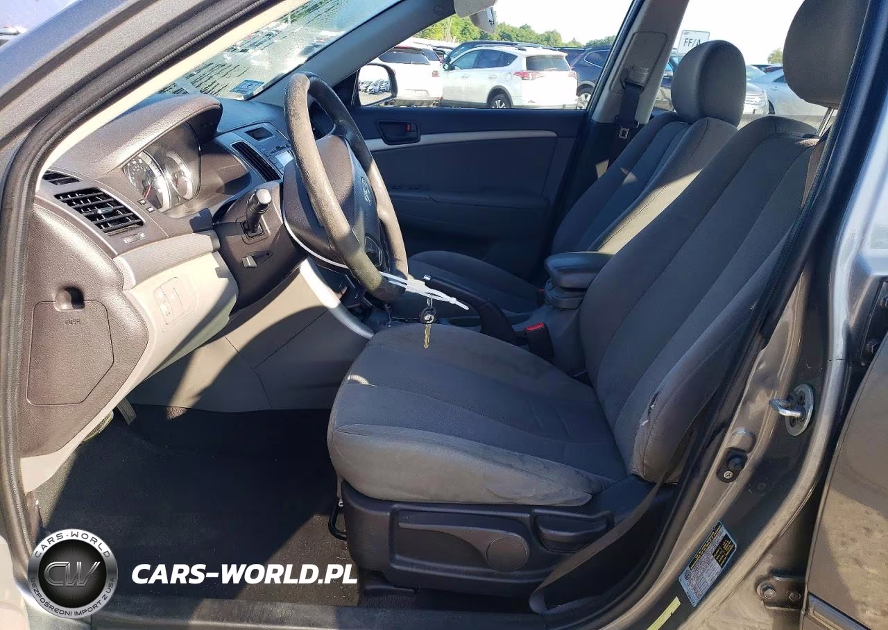 2009 Hyundai Sonata Gls VIN:5NPET46C99H556796 - 7