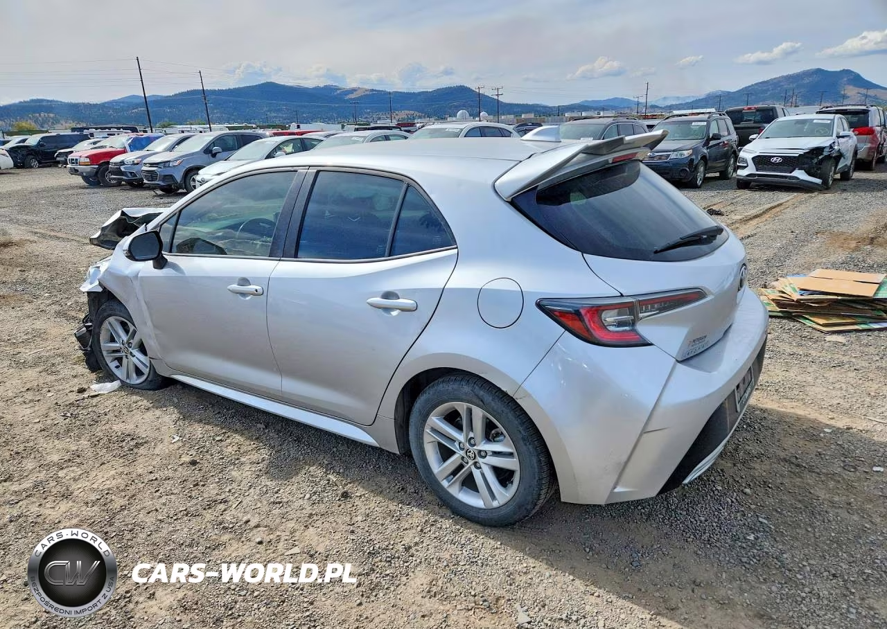 2019 Toyota Corolla Hatchback Se VIN:JTNK4RBEXK3030985 - 2