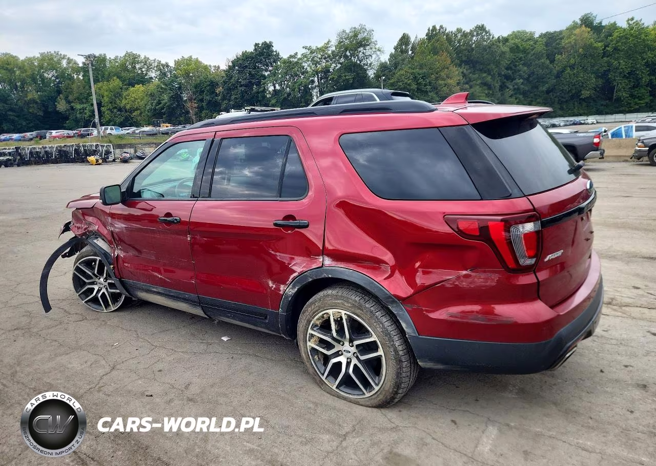 2017 Ford Explorer Sport VIN:1FM5K8GT9HGE17517 - 2