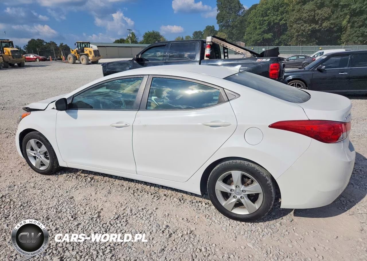 2012 Hyundai Elantra Gls VIN:5NPDH4AE2CH083885 - 2