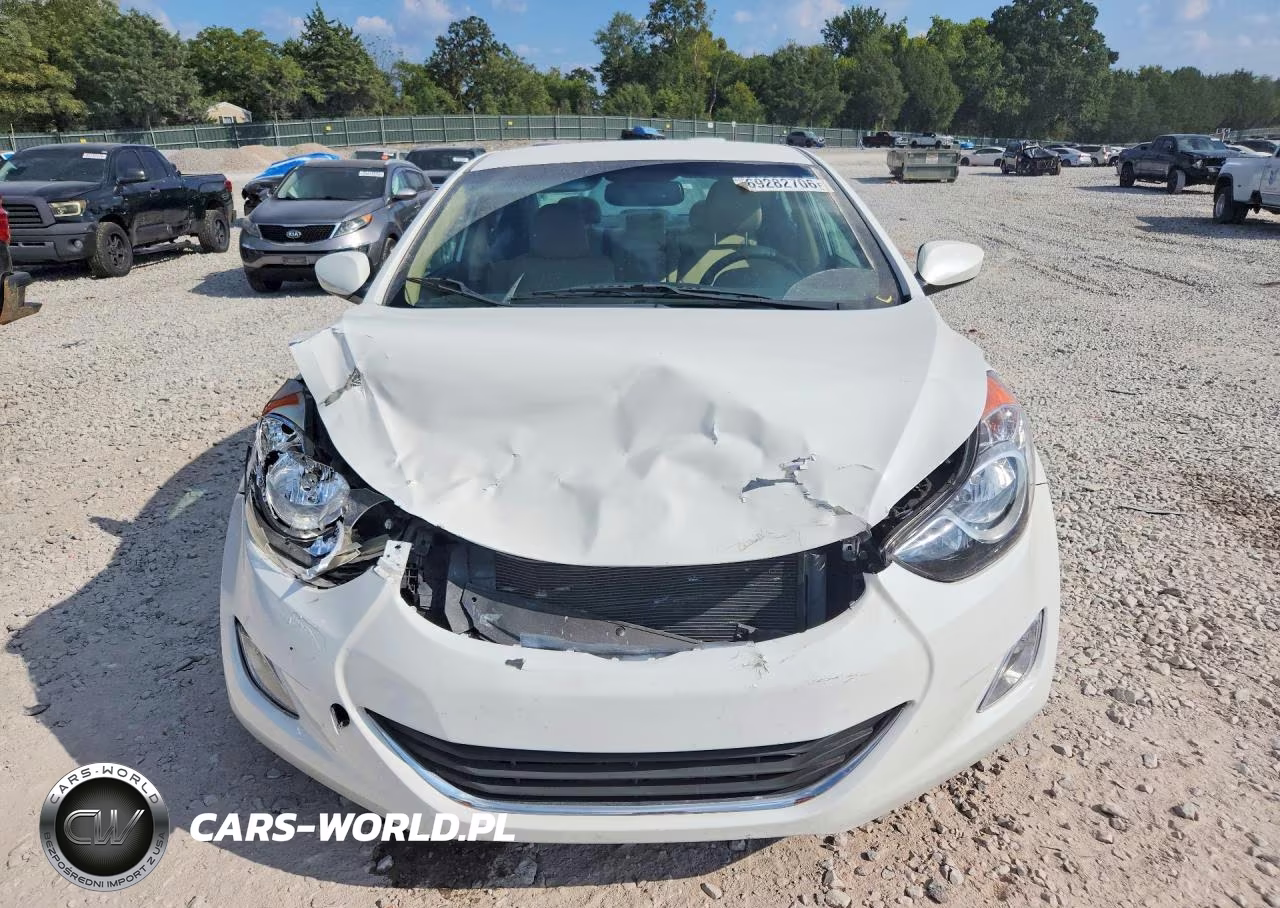 2012 Hyundai Elantra Gls VIN:5NPDH4AE2CH083885 - 5