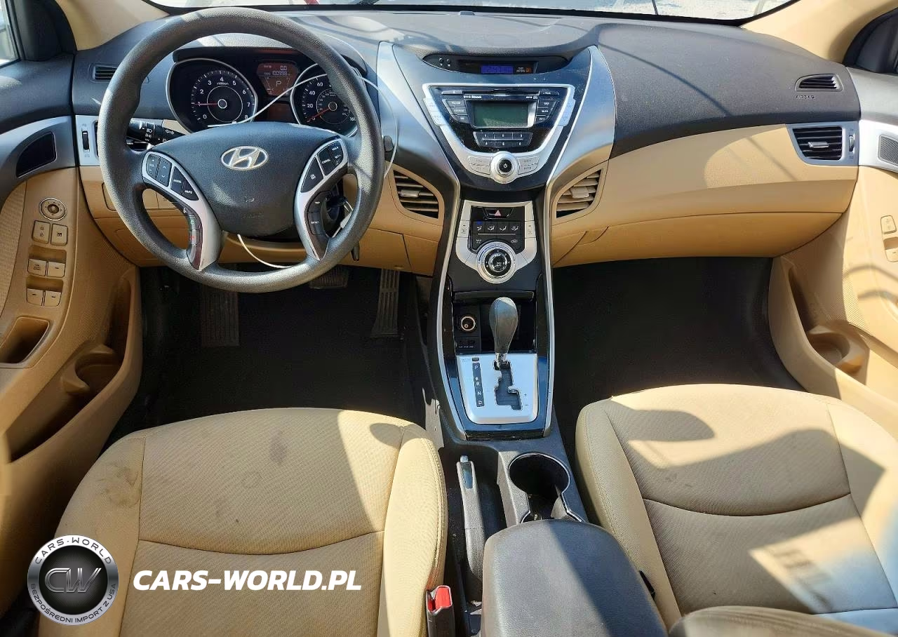 2012 Hyundai Elantra Gls VIN:5NPDH4AE2CH083885 - 8