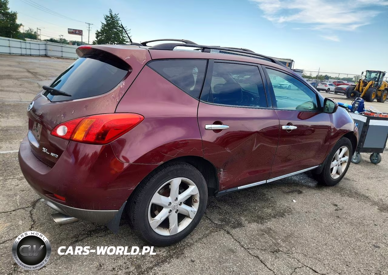 2009 Nissan Murano S VIN:JN8AZ18W39W103551 - 3