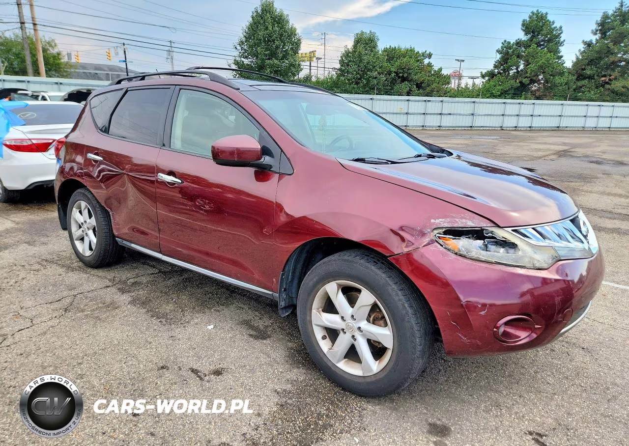 2009 Nissan Murano S VIN:JN8AZ18W39W103551 - 4