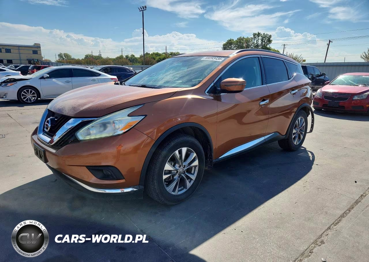 2017 Nissan Murano Sv VIN:5N1AZ2MG2HN101371 - 1