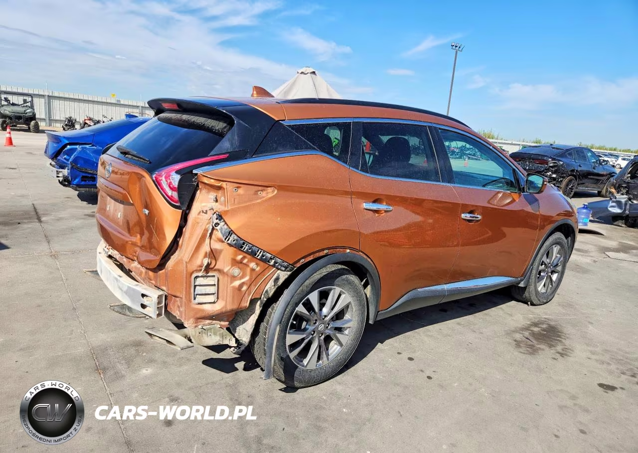 2017 Nissan Murano Sv VIN:5N1AZ2MG2HN101371 - 3