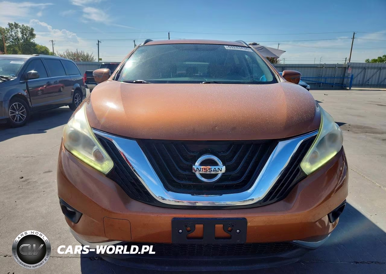 2017 Nissan Murano Sv VIN:5N1AZ2MG2HN101371 - 5