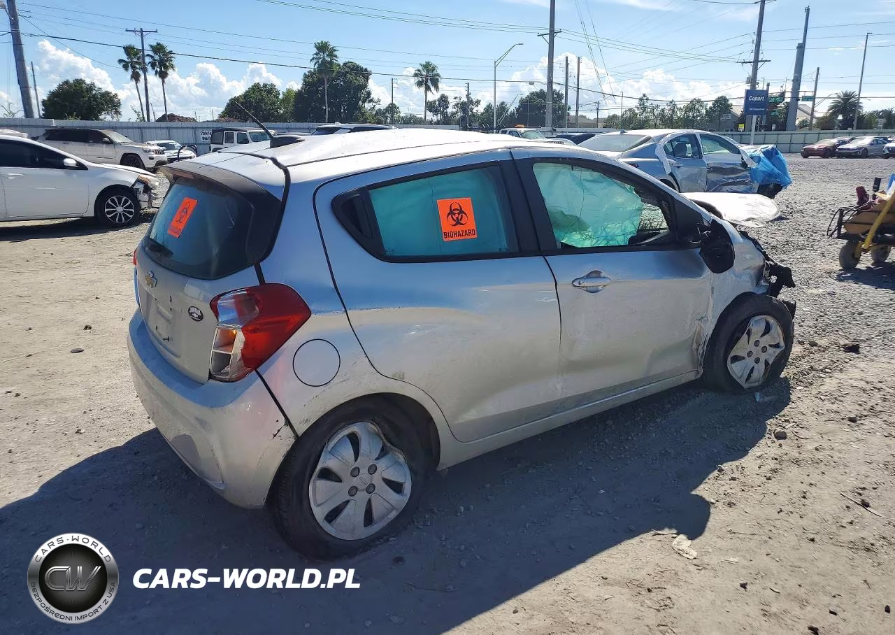 2017 Chevrolet Spark Ls VIN:KL8CB6SA7HC728403 - 3
