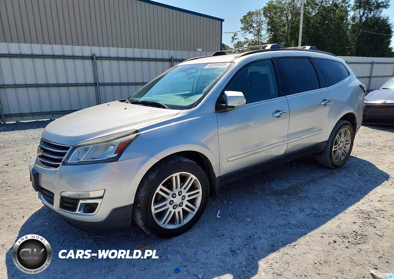 2013 Chevrolet Traverse Lt VIN:1GNKRGKD0DJ180191 - 1