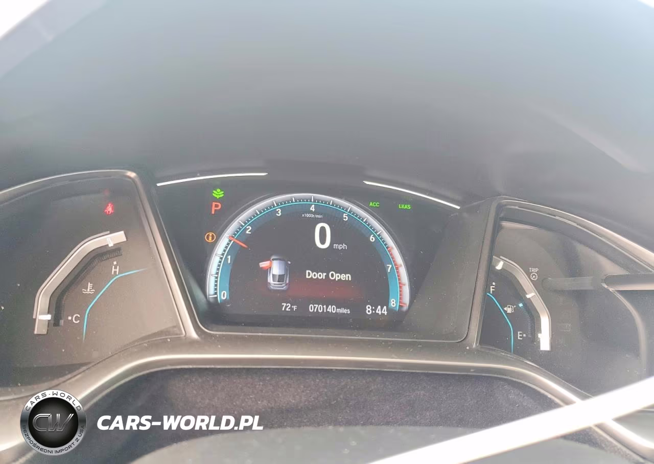 2020 Honda Civic Ex VIN:SHHFK7H64LU404705 - 9