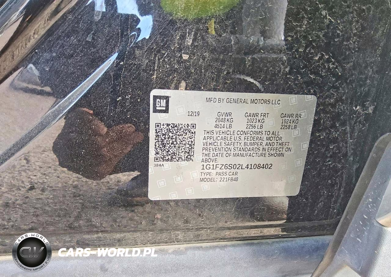 2020 Chevrolet Bolt Ev Premier VIN:1G1FZ6S02L4108402 - 13