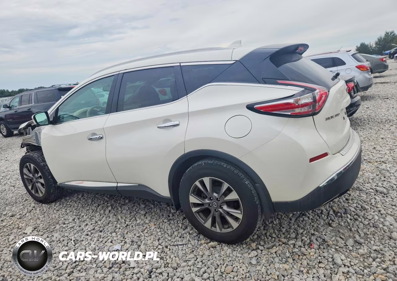 2017 Nissan Murano Sl VIN:5N1AZ2MH4HN153528 - 2