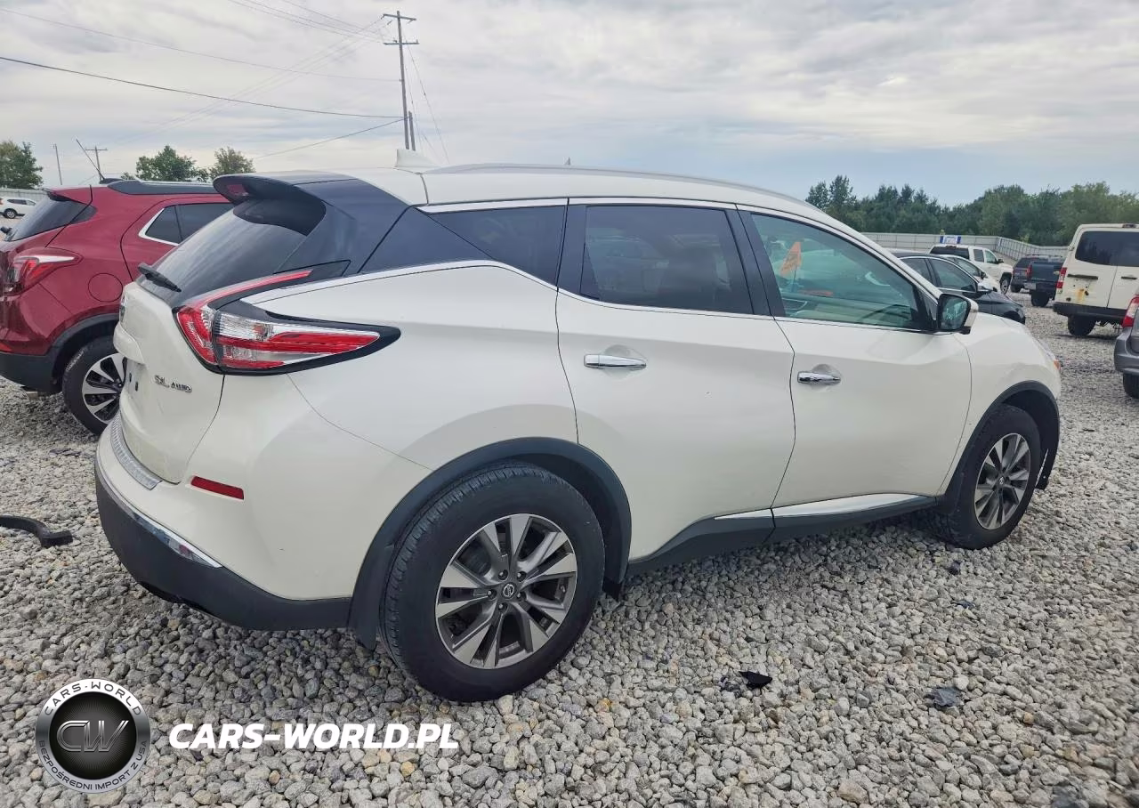 2017 Nissan Murano Sl VIN:5N1AZ2MH4HN153528 - 3