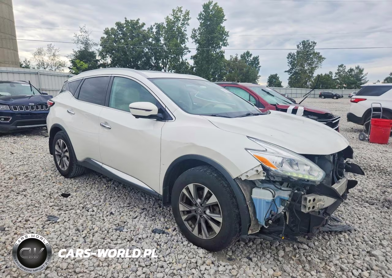 2017 Nissan Murano Sl VIN:5N1AZ2MH4HN153528 - 4