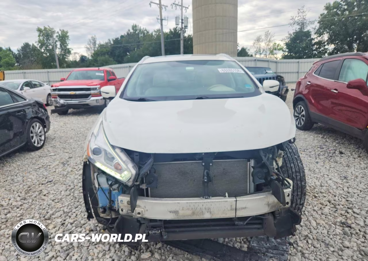 2017 Nissan Murano Sl VIN:5N1AZ2MH4HN153528 - 5