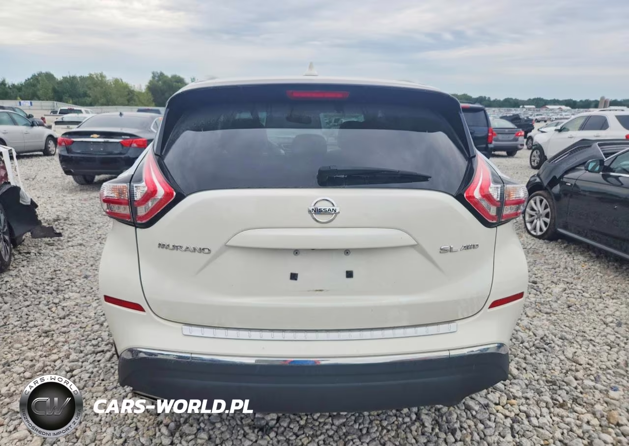 2017 Nissan Murano Sl VIN:5N1AZ2MH4HN153528 - 6