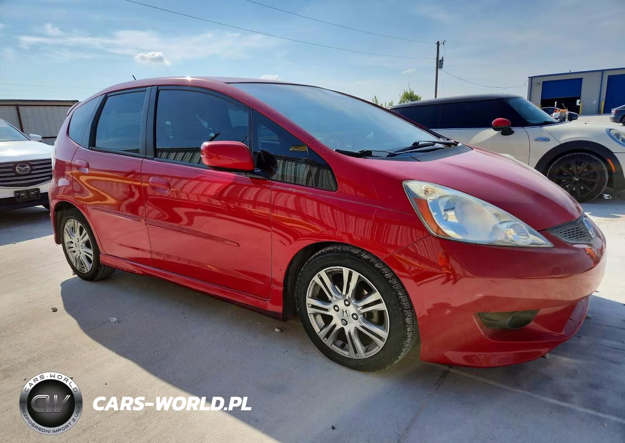 2009 Honda Fit Sport VIN:JHMGE88659C000531 - 4