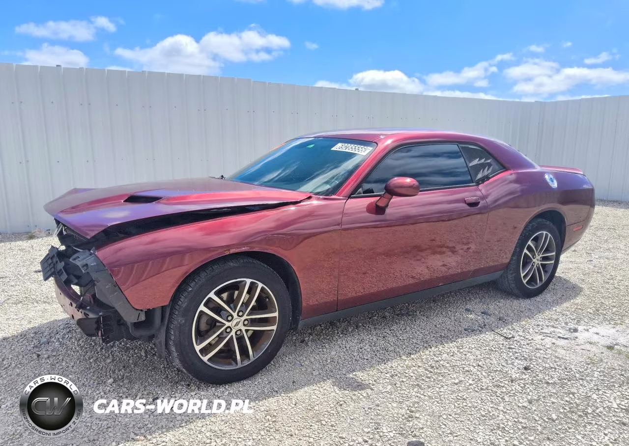 2019 Dodge Challenger Sxt VIN:2C3CDZGG5KH526118 - 1