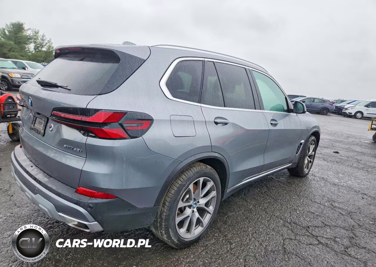2024 BMW X5 xDrive40I VIN:5UX23EU04R9V17963 - 3