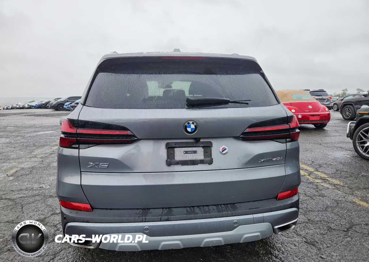 2024 BMW X5 xDrive40I VIN:5UX23EU04R9V17963 - 6