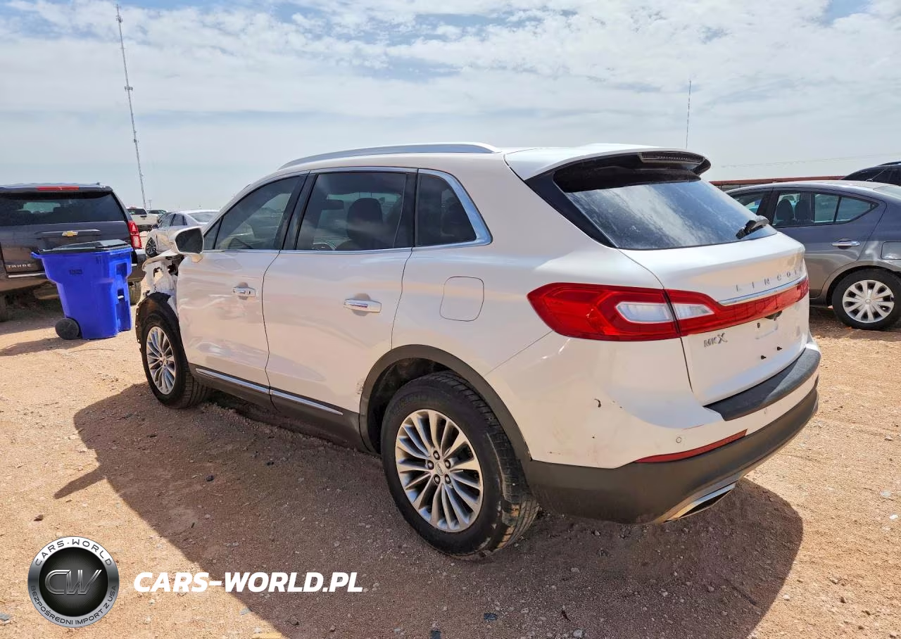 2017 Lincoln Mkx Select VIN:2LMPJ6KR8HBL47077 - 2