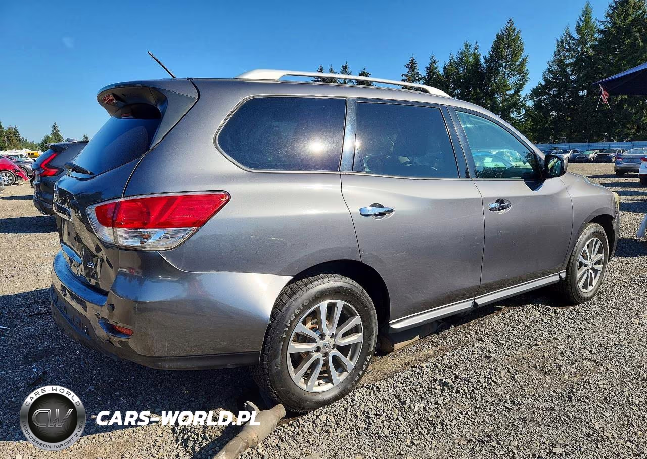 2015 Nissan Pathfinder Sv VIN:5N1AR2MN9FC619016 - 3