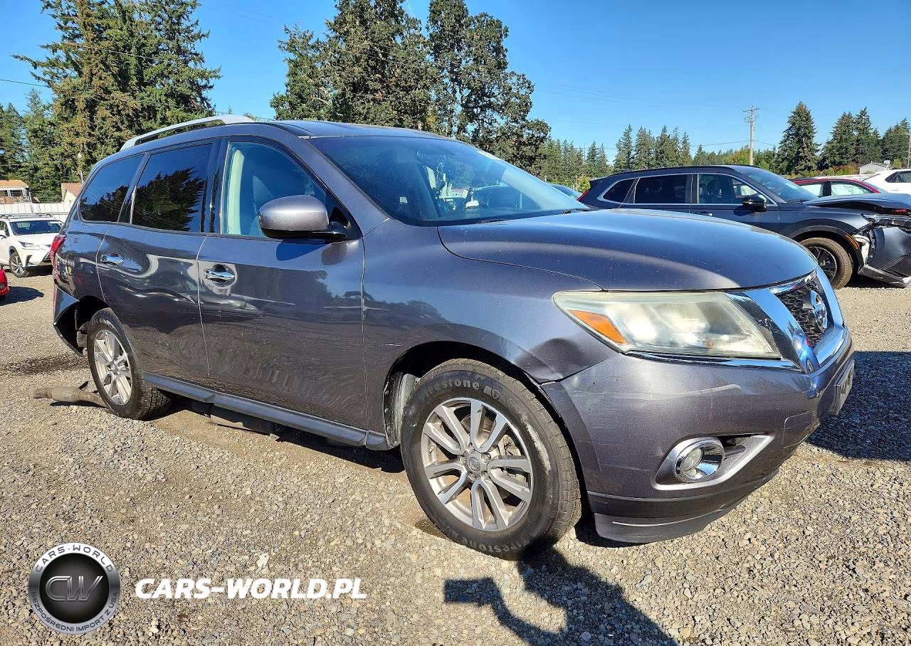 2015 Nissan Pathfinder Sv VIN:5N1AR2MN9FC619016 - 4