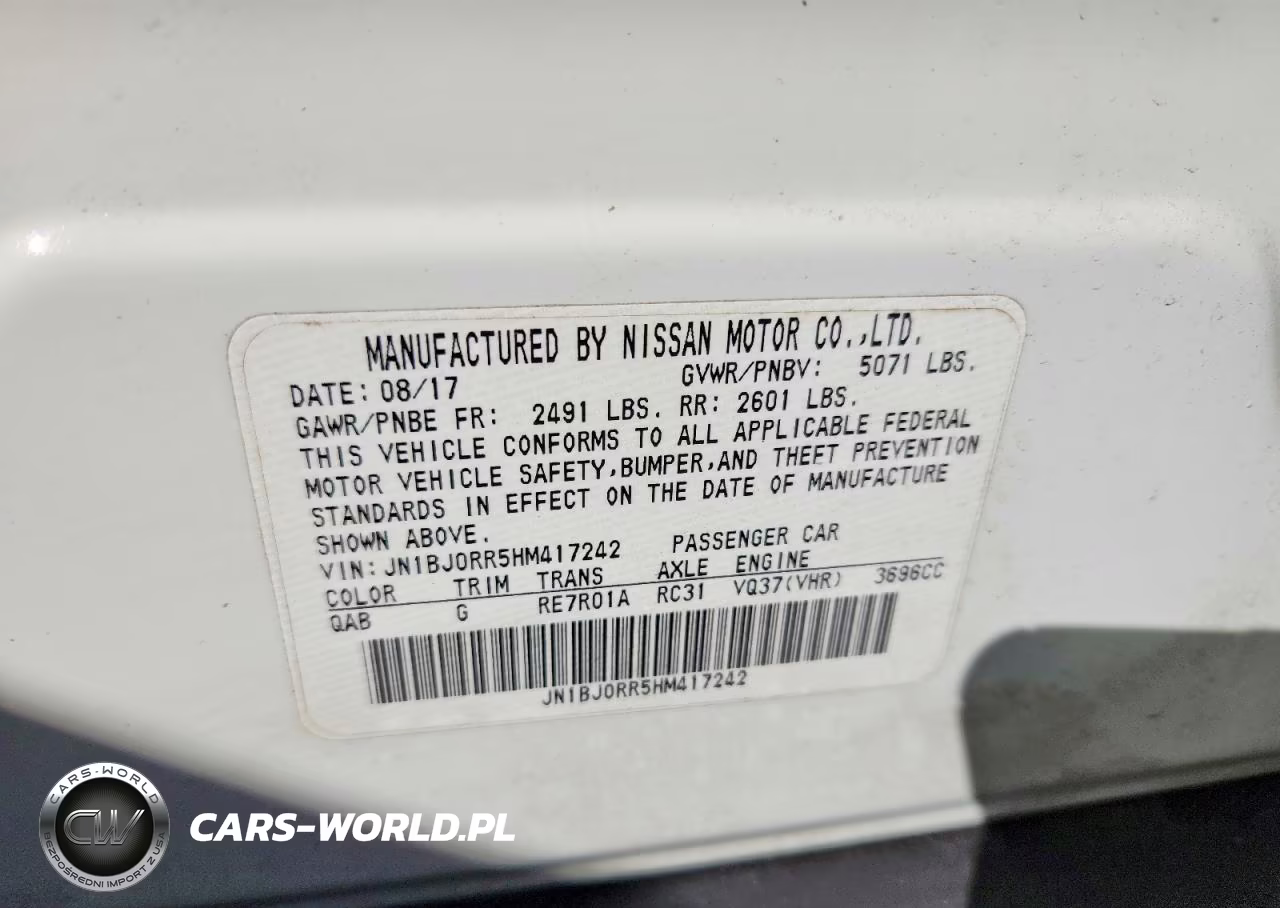 2017 Infiniti Qx50 Base VIN:JN1BJ0RR5HM417242 - 12