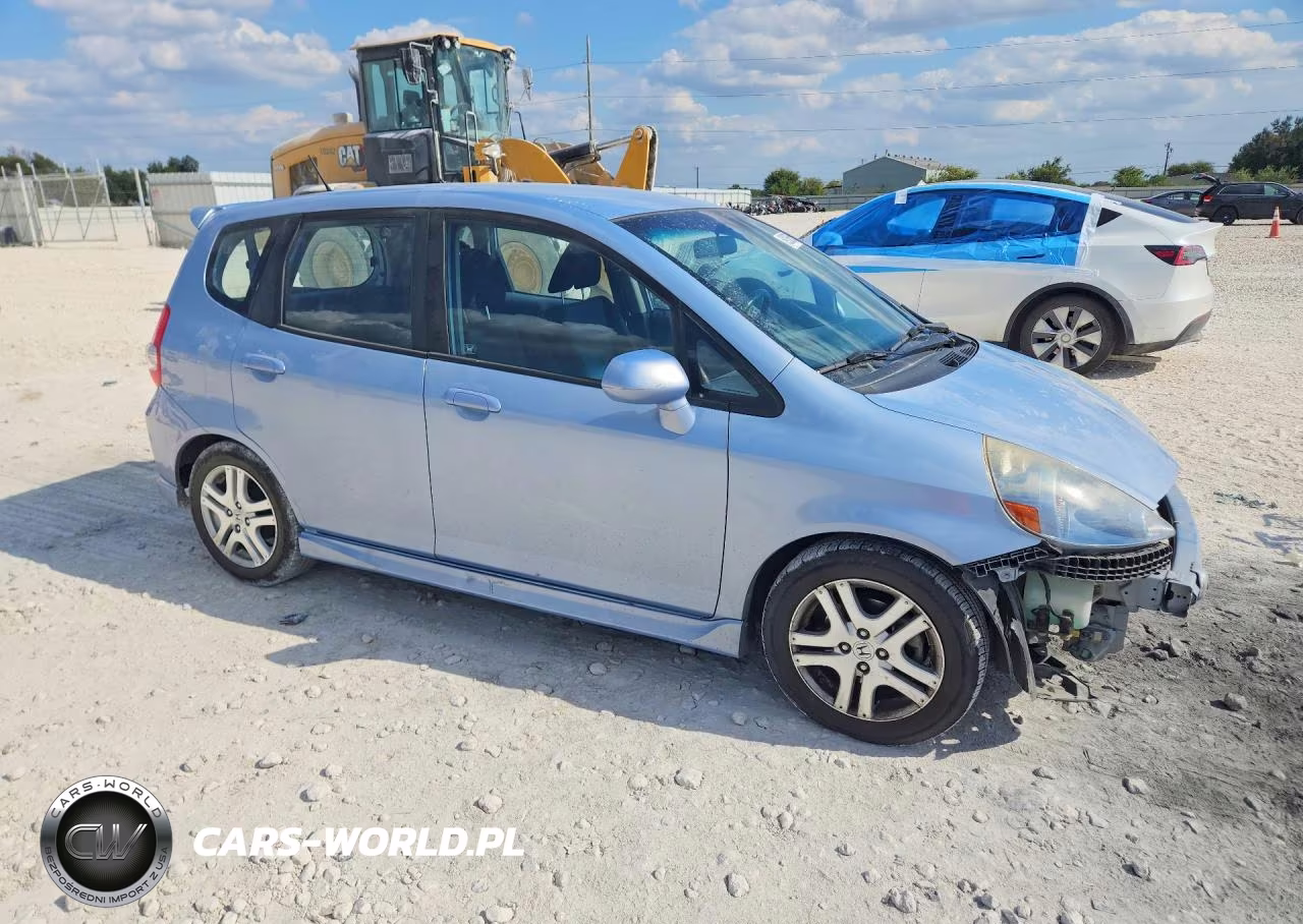 2008 Honda Fit Sport VIN:JHMGD38698S053999 - 4