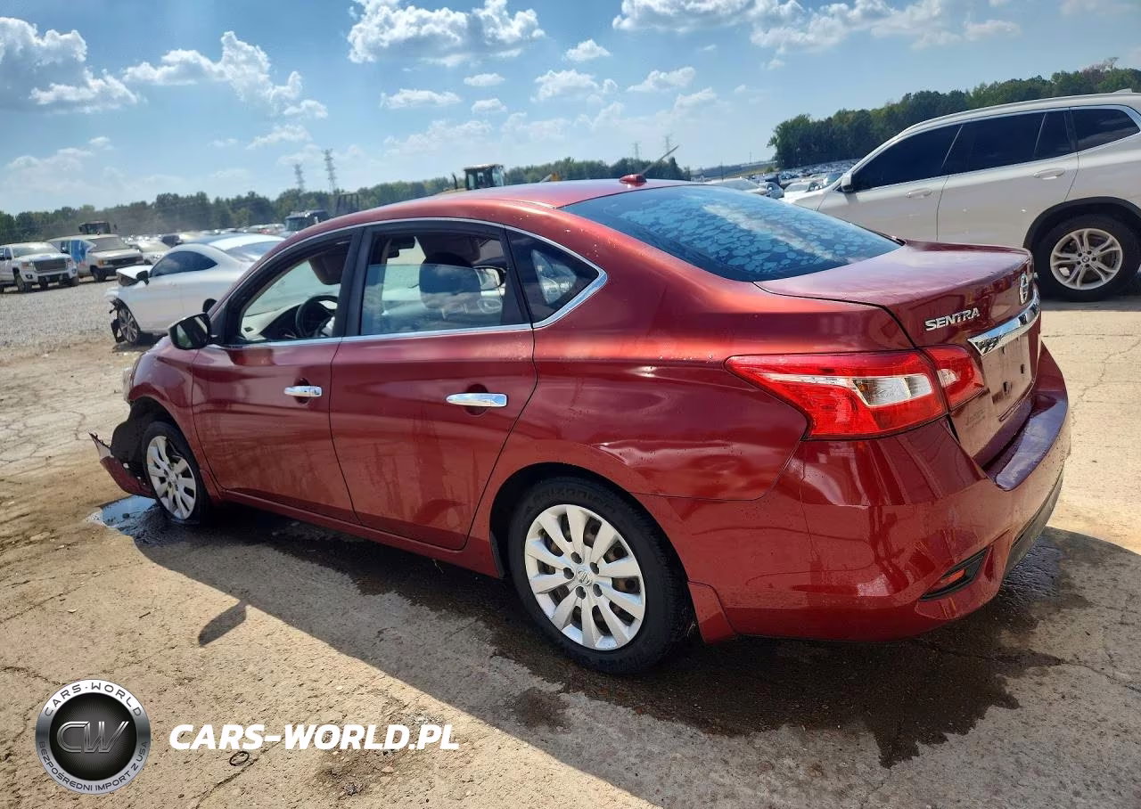 2016 Nissan Sentra Sv VIN:3N1AB7AP5GY318511 - 2