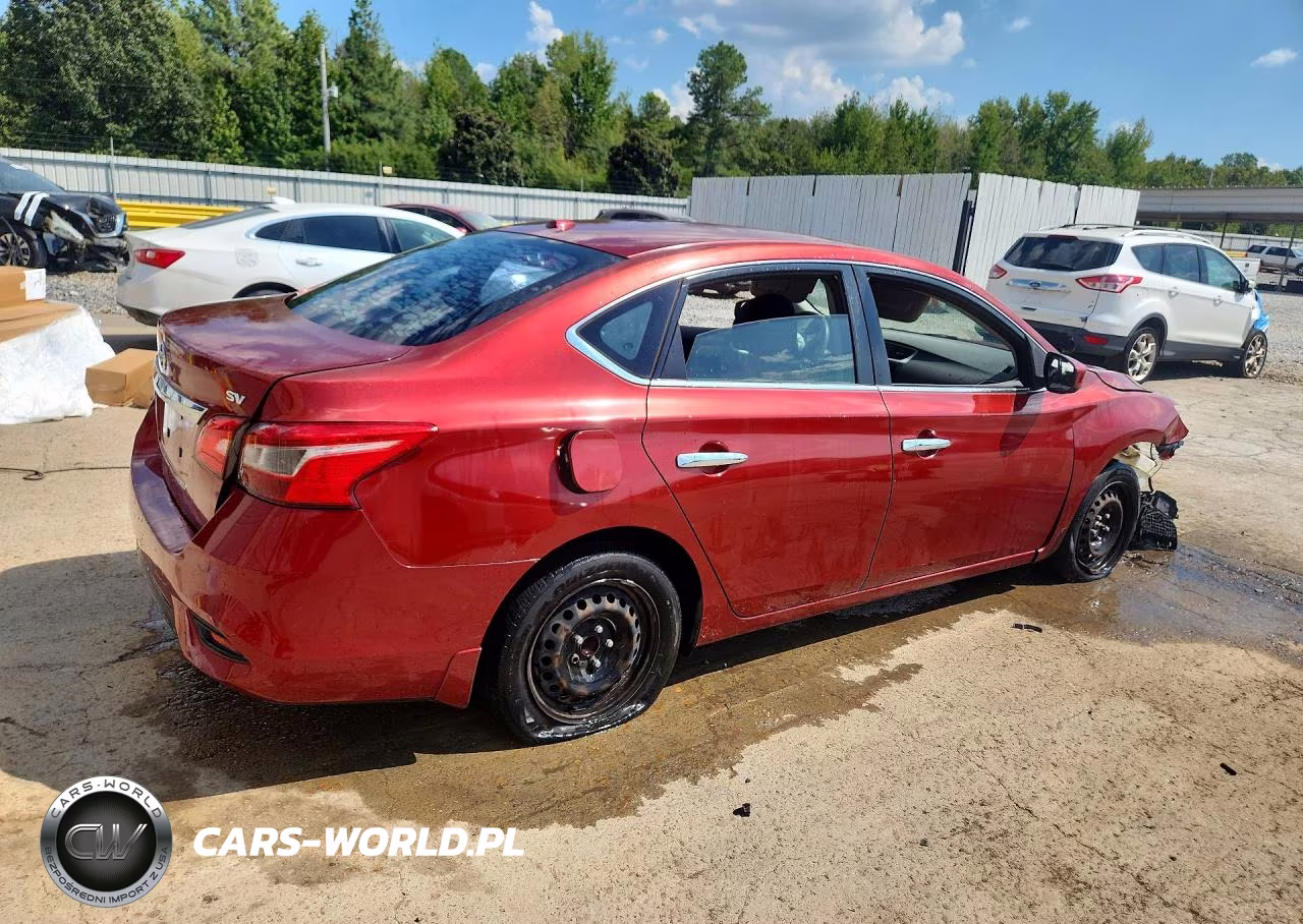 2016 Nissan Sentra Sv VIN:3N1AB7AP5GY318511 - 3