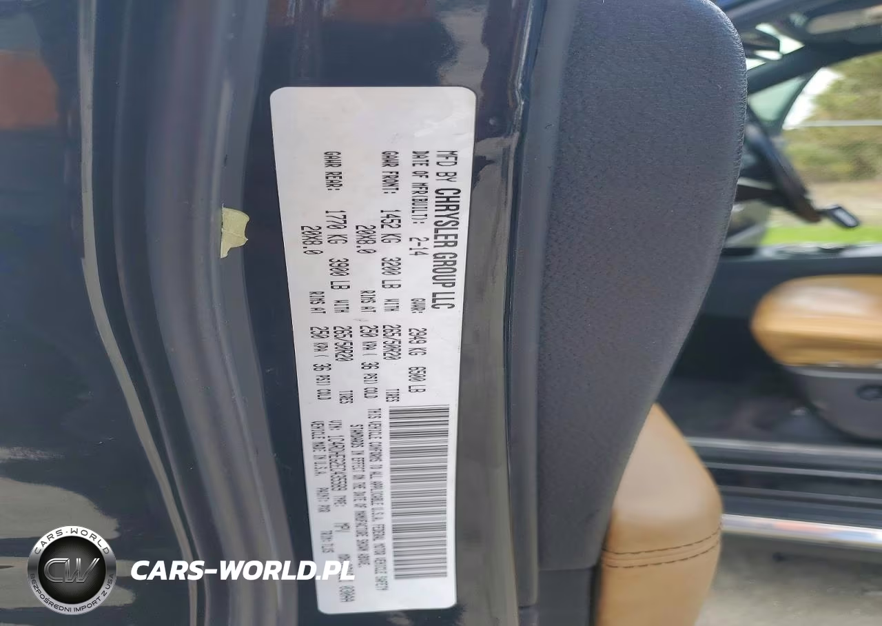 2014 Dodge Durango Citadel VIN:1C4RDHEG2EC435589 - 14