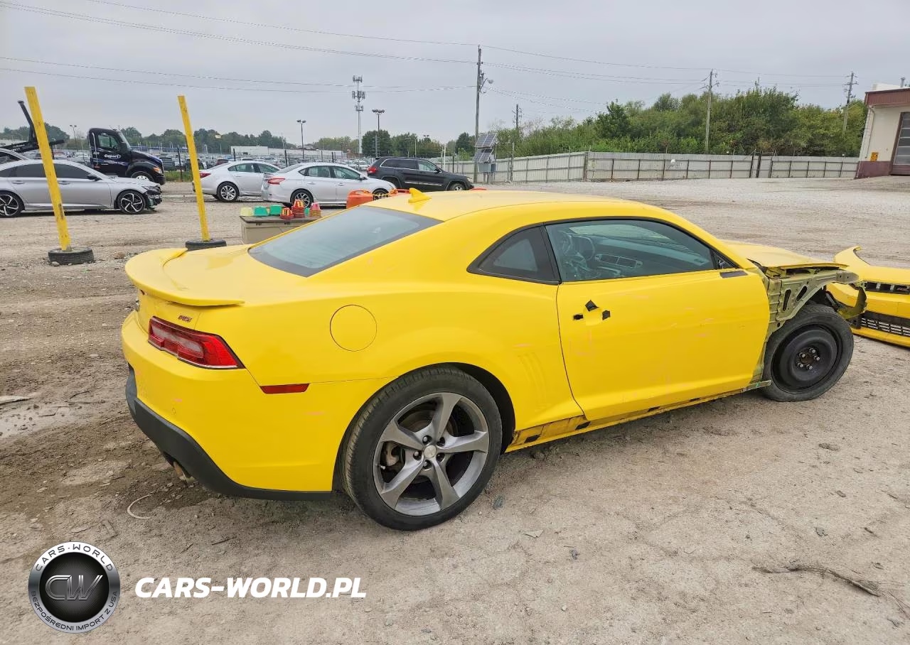2014 Chevrolet Camaro Lt VIN:2G1FB1E37E9264478 - 3
