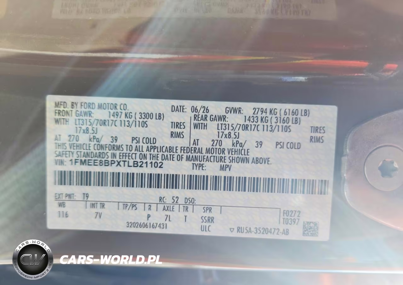 2026 Ford Bronco Outer Banks VIN:1FMEE8BPXTLB21102 - 12