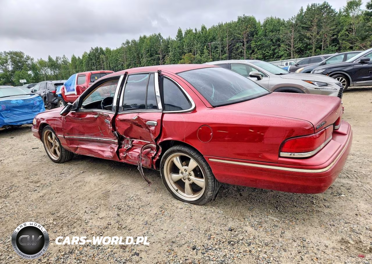 1997 Ford Crown Victoria Lx VIN:2FALP74WXVX210474 - 2