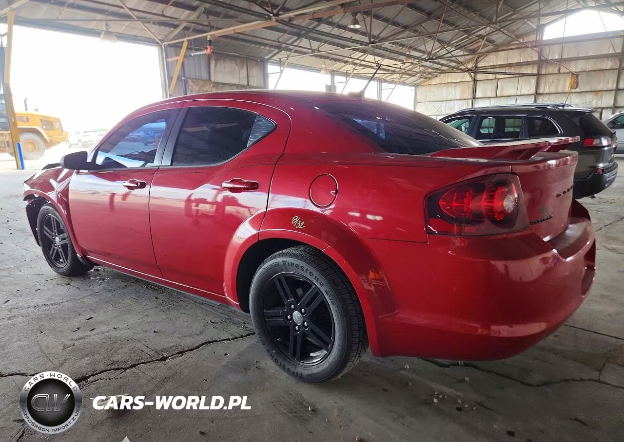 2014 Dodge Avenger Se VIN:1C3CDZAG5EN219200 - 2