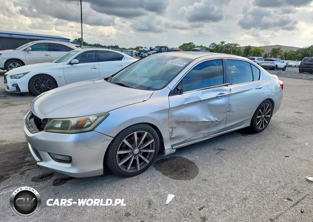 2014 Honda Accord Ex VIN:1HGCR2F77EA131092 - 1