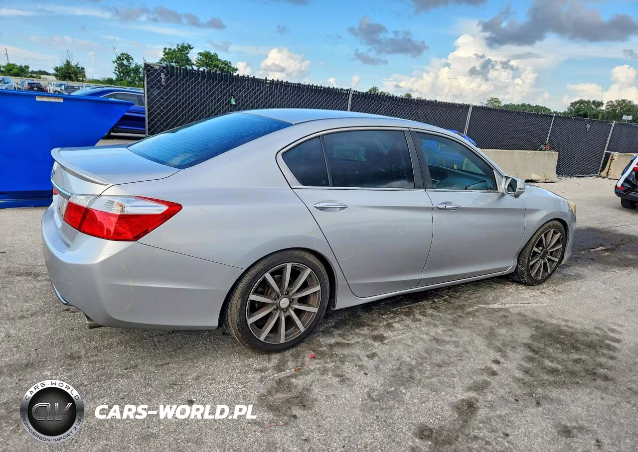 2014 Honda Accord Ex VIN:1HGCR2F77EA131092 - 3