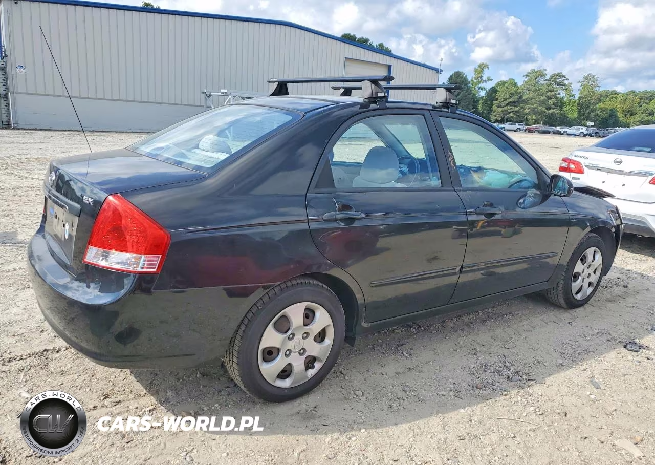 2008 Kia Spectra Lx VIN:KNAFE122785537573 - 3